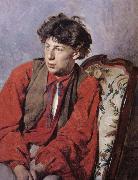Ilia Efimovich Repin Vasile Repin portrait oil painting artist